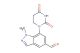 7-(2,4-dioxo-1,3-diazinan-1-yl)-1-methyl-1H-indazole-5-carbaldehyde