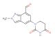 5-(2,4-dioxo-1,3-diazinan-1-yl)-2-methyl-2H-indazole-7-carbaldehyde