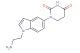 1-[1-(2-aminoethyl)-1H-indol-5-yl]-1,3-diazinane-2,4-dione