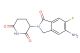 3-(5-amino-6-fluoro-1-oxo-isoindolin-2-yl)piperidine-2,6-dione