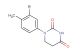 1-(3-bromo-4-methyl-phenyl)hexahydropyrimidine-2,4-dione