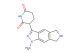 3-(1-methyl-6,7-dihydro-5H-pyrrolo[3,4-f]indazol-3-yl)piperidine-2,6-dione