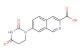 7-(2,4-dioxo-1,3-diazinan-1-yl)isoquinoline-3-carboxylic acid