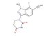 1-(6-ethynyl-7-fluoro-1-methyl-indazol-3-yl)hexahydropyrimidine-2,4-dione