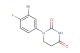 1-(3-bromo-4-fluoro-phenyl)hexahydropyrimidine-2,4-dione