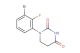 1-(3-bromo-2-fluoro-phenyl)hexahydropyrimidine-2,4-dione