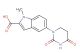 5-(2,4-dioxo-1,3-diazinan-1-yl)-1-methyl-1H-indole-2-carboxylic acid