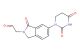 2-[6-(2,4-dioxo-1,3-diazinan-1-yl)-1-oxo-2,3-dihydro-1H-isoindol-2-yl]acetaldehyde