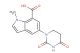5-(2,4-dioxo-1,3-diazinan-1-yl)-1-methyl-1H-indole-7-carboxylic acid
