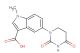 5-(2,4-dioxo-1,3-diazinan-1-yl)-1-methyl-1H-indole-3-carboxylic acid