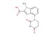 4-(2,4-dioxo-1,3-diazinan-1-yl)-1-methyl-1H-indole-2-carboxylic acid
