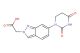 2-[6-(2,4-dioxo-1,3-diazinan-1-yl)-2H-indazol-2-yl]acetic acid