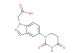 2-[5-(2,4-dioxo-1,3-diazinan-1-yl)-1H-indazol-1-yl]acetic acid
