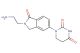 1-[2-(2-aminoethyl)-1-oxo-2,3-dihydro-1H-isoindol-5-yl]-1,3-diazinane-2,4-dione