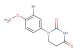 1-(3-bromo-4-methoxy-phenyl)hexahydropyrimidine-2,4-dione