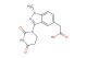 2-[3-(2,4-dioxohexahydropyrimidin-1-yl)-1-methyl-indazol-5-yl]acetic acid