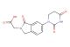 2-[6-(2,4-dioxo-1,3-diazinan-1-yl)-1-oxo-2,3-dihydro-1H-isoindol-2-yl]acetic acid