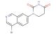 1-(4-bromoisoquinolin-7-yl)-1,3-diazinane-2,4-dione
