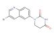 1-(3-bromoquinolin-6-yl)-1,3-diazinane-2,4-dione
