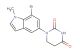 1-(7-bromo-1-methyl-1H-indol-5-yl)-1,3-diazinane-2,4-dione