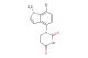 1-(7-bromo-1-methyl-1H-indol-4-yl)-1,3-diazinane-2,4-dione