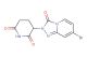 3-{7-bromo-3-oxo-2H,3H-[1,2,4]triazolo[4,3-a]pyridin-2-yl}piperidine-2,6-dione