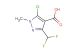 5-Chloro-3-(difluoromethyl)-1-methyl-1H-pyrazole-4-carboxylic acid