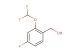 (2-(Difluoromethoxy)-4-fluorophenyl)methanol