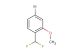 4-Bromo-1-(difluoromethyl)-2-methoxybenzene