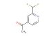 1-(2-(Difluoromethyl)pyridin-4-yl)ethanone