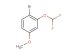 1-Bromo-2-(difluoromethoxy)-4-methoxybenzene