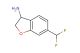 6-(difluoromethyl)-2,3-dihydrobenzofuran-3-amine