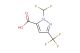 1-(Difluoromethyl)-3-(trifluoromethyl)-1H-pyrazole-5-carboxylic acid