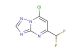 7-Chloro-5-(difluoromethyl)-[1,2,4]triazolo[1,5-a]pyrimidine