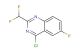 4-chloro-2-(difluoromethyl)-6-fluoroquinazoline
