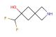 6-(difluoromethyl)-2-azaspiro[3.3]heptan-6-ol