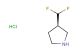 (3R)-3-(difluoromethyl)pyrrolidine hydrochloride