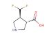 (3S,4S)-4-(Difluoromethyl)pyrrolidine-3-carboxylic acid