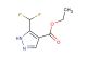 Ethyl 5-(difluoromethyl)-1H-pyrazole-4-carboxylate