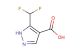 5-(Difluoromethyl)-1H-pyrazole-4-carboxylic acid