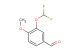 3-(difluoromethoxy)-4-methoxybenzaldehyde