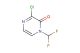 3-chloro-1-(difluoromethyl)-1,2-dihydropyrazin-2-one