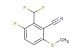 2-(Difluoromethyl)-3-fluoro-6-(methylthio)benzonitrile