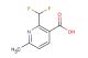 2-(Difluoromethyl)-6-methylnicotinic acid