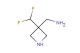 1-[3-(difluoromethyl)azetidin-3-yl]methanamine
