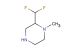 2-(Difluoromethyl)-1-methylpiperazine