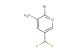 2-bromo-5-(difluoromethyl)pyridin-3-amine