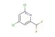 2,4-Dichloro-6-(difluoromethyl)pyridine