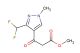 Methyl 3-(3-(difluoromethyl)-1-methyl-1H-pyrazol-4-yl)-3-oxopropanoate