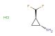 rel-(1R,2R)-2-(Difluoromethyl)cyclopropan-1-amine hydrochloride